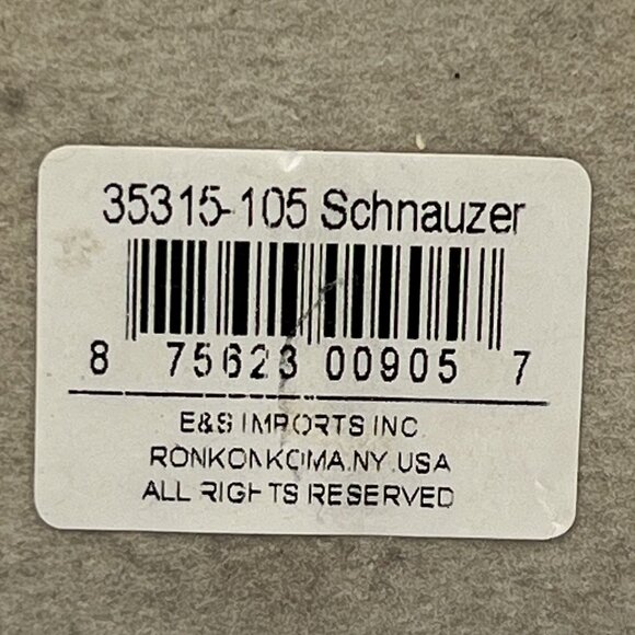 E & S Imports NEW Schnauzer Picture Frame Pawsitively Perfect Dog Lovers Gift - Picture 10 of 11